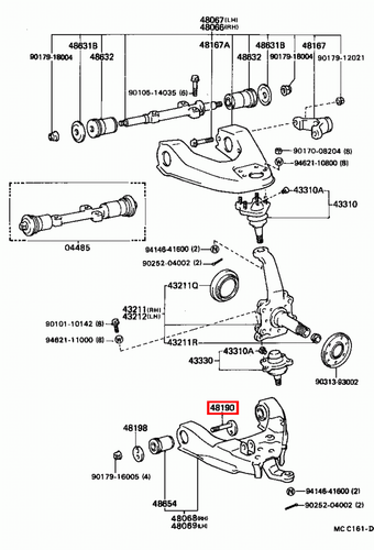 Genuine Hilux LN109 LN108 LN107 KZN205 KZN165 Camber Adjusting Cam Bolt Set x4 - Picture 10 of 19