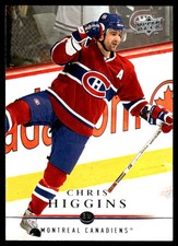 2008-09 Upper Deck #357 Chris Higgins Montreal Canadiens Hockey Card