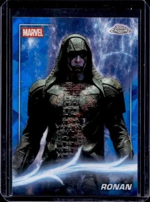2025 Topps Chrome Marvel Studios Sapphire #46 RONAN!