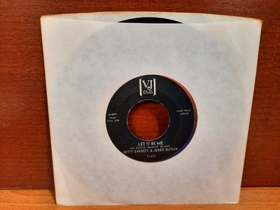 45 / Betty Everett & Jerry Butler / 1964 / Let It Be Me / Ain't That Loving...