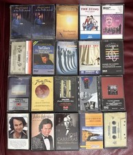 CLASSICAL MUSIC CASSETTE TAPES LOT OF 20 EACH, TRIBUTE TO CLASSICS SYMPHONY