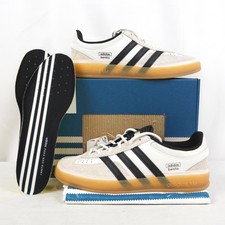 Adidas X Bad Bunny Gazelle Indoor Sneakers Core White/Black Men's 6.5 IF9735