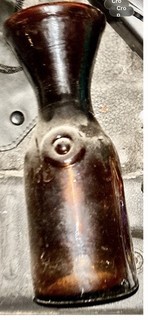 Antique Vintage Bottle Very Old Glass Bottle