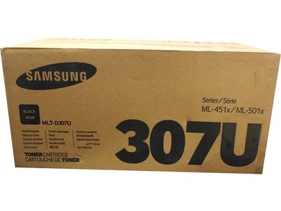 SAMSUNG MLT-D307U Black Toner Cartridge Damaged Open Box OEM *