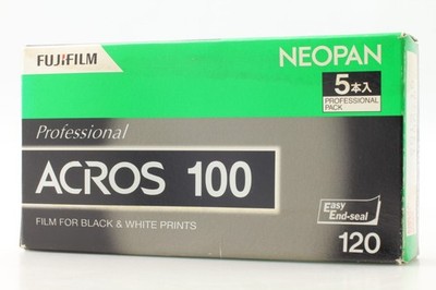 EXP 2019 [Unbenutzt] FUJIFILM NEOPAN Acros 100 Pro 120 Film 5er Pack...