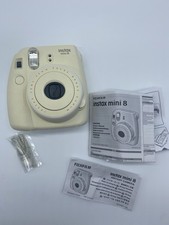 Fuji Instax Mini 8 Fujifilm Instant Film Camera Yellow/white FOR PARTS
