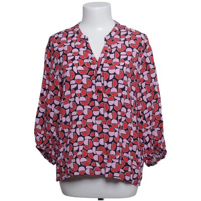 Kenny S., Bluse, Größe: 38, Schwarz/Pink/Rot, Viskose, Print, Damen #O6N