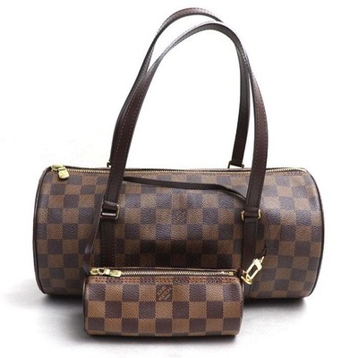 LOUIS VUITTON Bag: Papillon 30 N51303 Brown W30H15D15cm w/pouch;