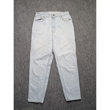 Vintage Levi's 551 Relaxed Fit Tapered Leg Light Wash Denim Jeans Women's 14 USA