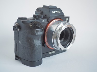 Adapter für Altix-Objektive an Sony E (Nikon Z mit weiteren Adapter)