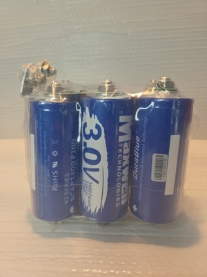 Maxwell 18V  Farad Super Capacitor Battery Power Bank 3.0v 3400f Farad