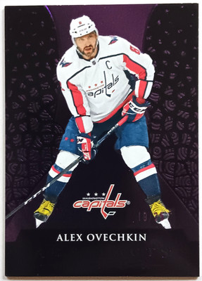 2023-24 UD Artifacts Purple Aurum Alexander Ovechkin /25 Washington Capitals