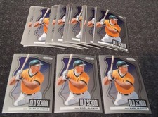 Lot/25 2022 Panini Prizm #OS-7 Mark McGwire Old School Baseball Cards MINT A's