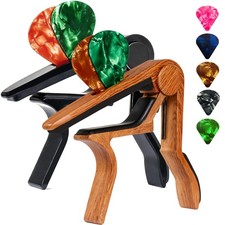 Guitar Capo for Acoustic and Electric Guitars 6-String Acoustic  Electric Gu...