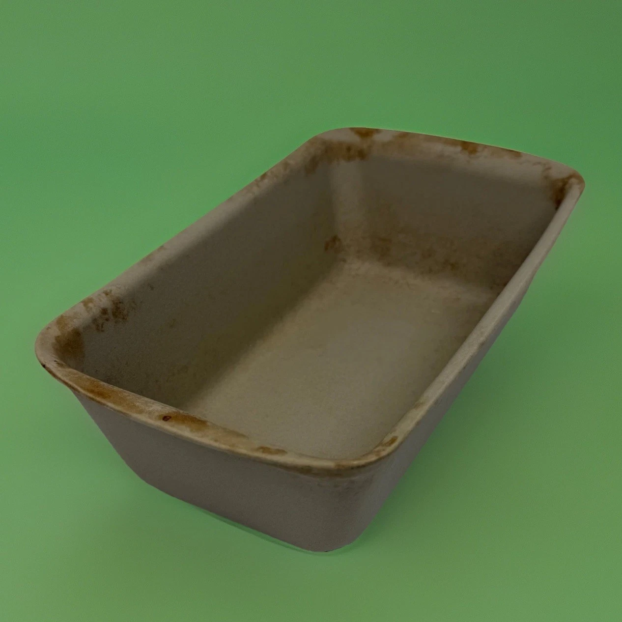 Pampered Chef Family Heritage Stoneware Loaf Pan #1202 USA Vintage