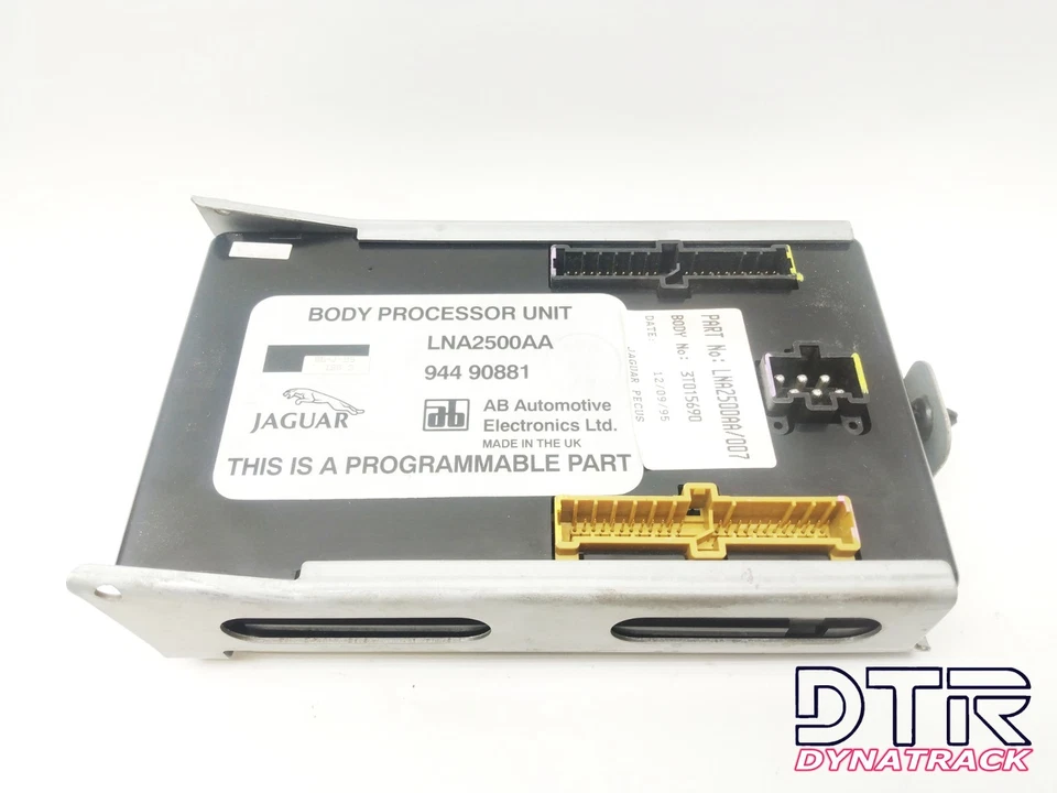 Jaguar XJR XJ6 VDP XJ 4.0L 1994-1997 BCM Body Processor Module Unit LNA2500AA Foto 3 de 4