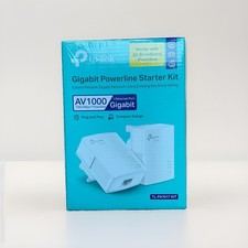TP-Link AV1000 Gigabit Powerline Kit TL-PA7017 KIT - UK PLUG - BRAND NEW SEALED