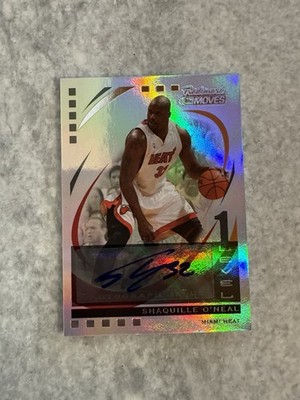 2006-07 Topps Trademark Moves Shaquille O'Neal #58 Rainbow Autographs /19