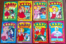 MINI CANDY SERIE COMPLETE PETIT FORMAT RARE N°1 a N°8