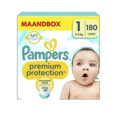 Pampers Premium Protection Windeln Größe 1 2-5kg Softe Materialien