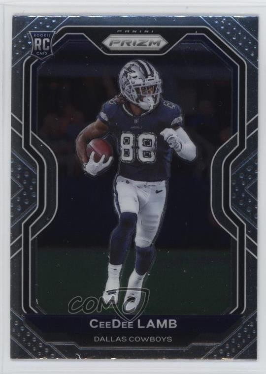 2020 Panini Prizm Rookie CeeDee Lamb #334 1t44
