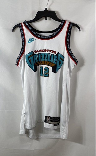 Nike Men's NBA Memphis Grizzlies Vancouver Classic Ja Morant Jersey White Sz 40