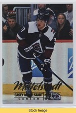 2024-25 Upper Deck Fleer Ultra Rainbow Foil Casey Mittelstadt #127 READ 1ta3