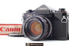  Near MINT Canon F-1 Early 35mm SLR Film Camera 50mm F1.4 S.S.C Lens From JAPAN