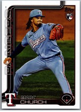 #US227 Marc Church, Texas Rangers - RC 2025 Topps Update Base