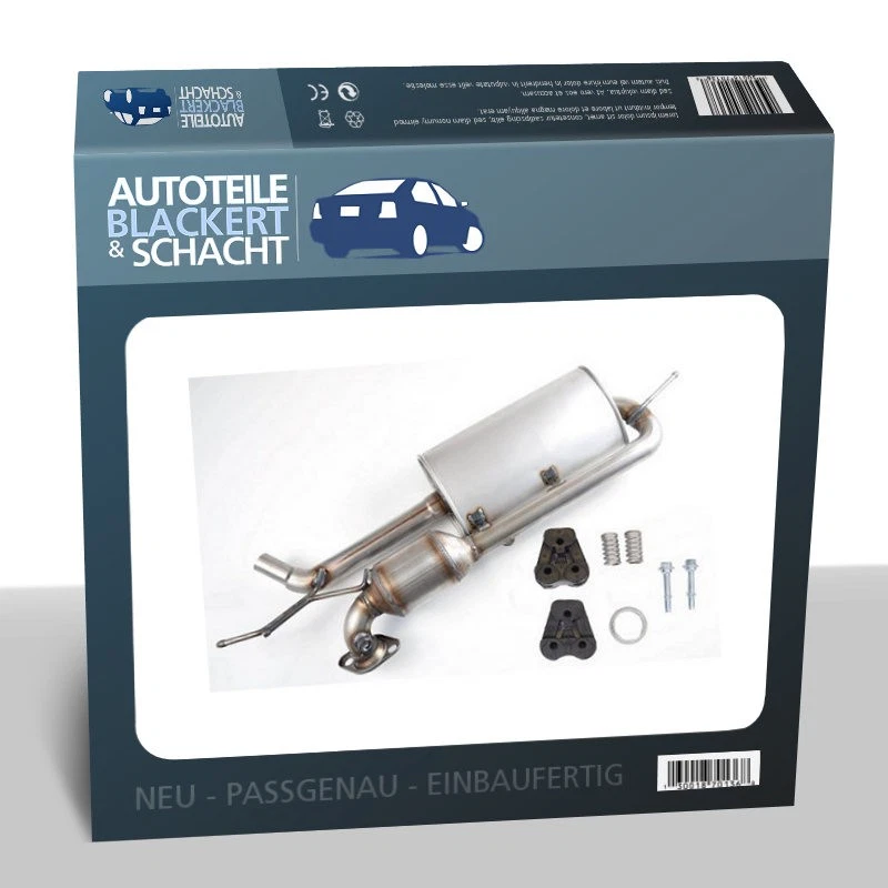 Smart Fortwo Mk2 (451) 07-'14: Auspuff Schalldämpfer-Katalysator Smart ForTwo 451 1.0L