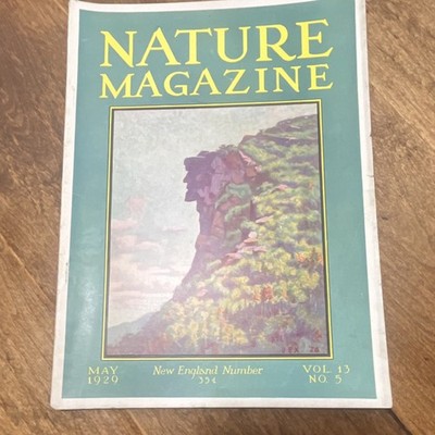 Nature Magazine May 1929 Vol 13 No 5 New England, Nature Genre, English Language