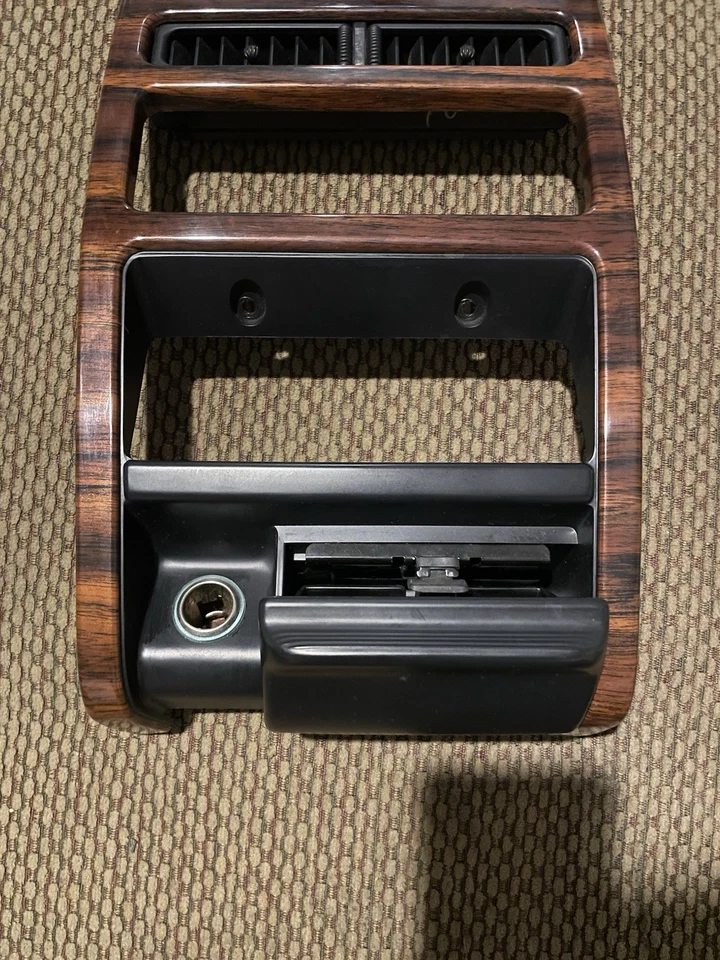 1993-1995 Jeep Grand Cherokee ZJ радио ободок приборной панели отделка крышка древесины OEM - Изображение 4 из 4