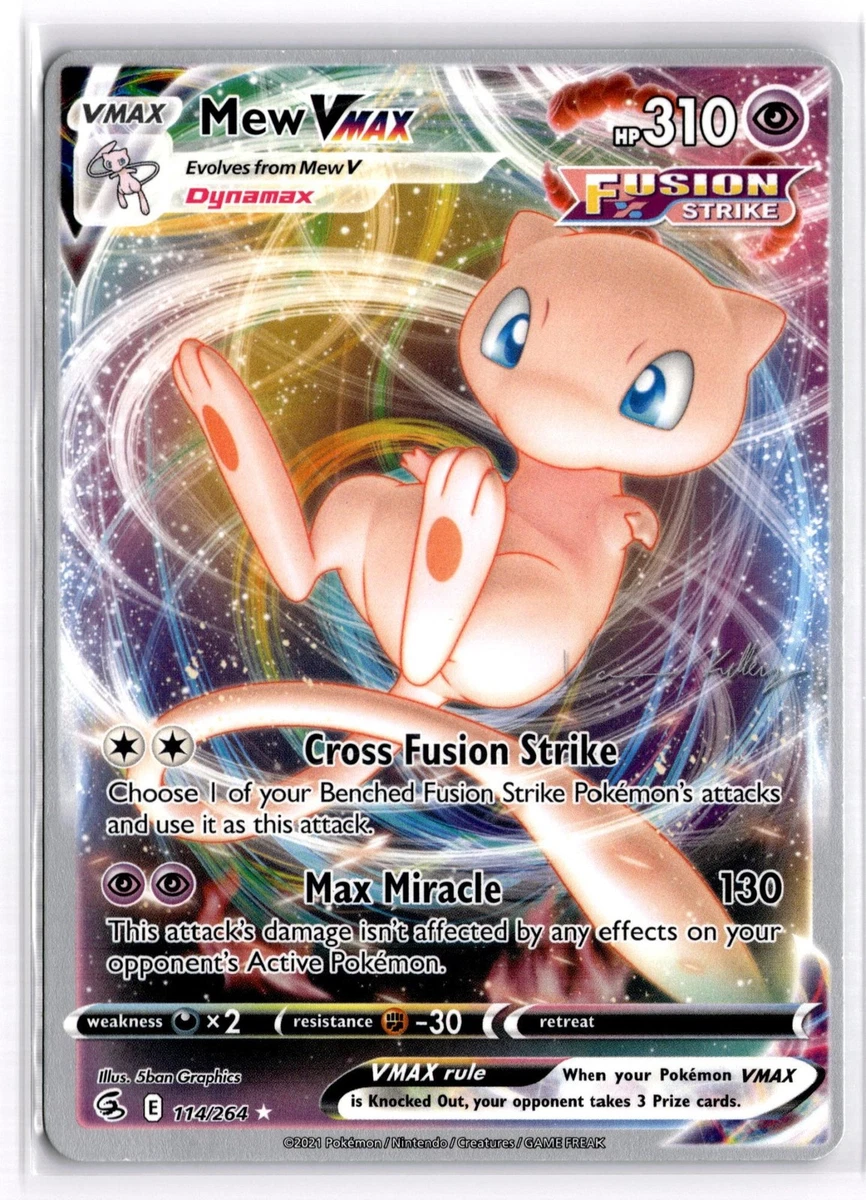 Mew VMAX Pokémon TCG Cards for sale | eBay