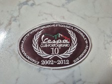 Vespa club toppa patch (No Placca Plakette Plaque Piaggio) Rara ^_t10