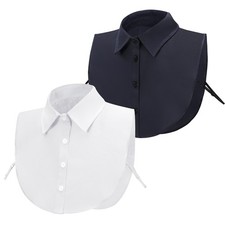 Fake Collar Detachable Dickey Collar Stylish Detachable Half Shirt Blouse False