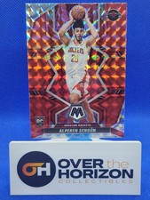 2021-22 Mosaic Alperen Sengun SP Red Prizm Rookie Card #218 Houston Rockets RC