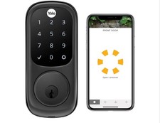 Yale Assure Lock SL - Touchscreen Smart Lock - Black - HomeKit Compatible