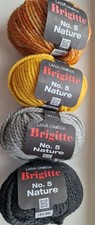Lana Grossa BRIGITTE NO. 5 Nature Wollpaket (500g/10 Knäuel)