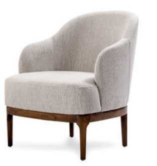 Luxus Sessel FüR Wohnzimmer Grau Farbe Design Lounge Club MöBel Einsitzer-image