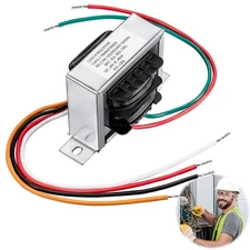 1 Pack 24V 40VA Control Transformer, Primary 120, 208, 240V Secondary 24V,... 