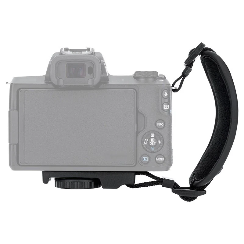 JJC Leather Hand Grip Wrist Strap Hand Strap Metal Plate for Mirrorless Camera - Image 3 of 4