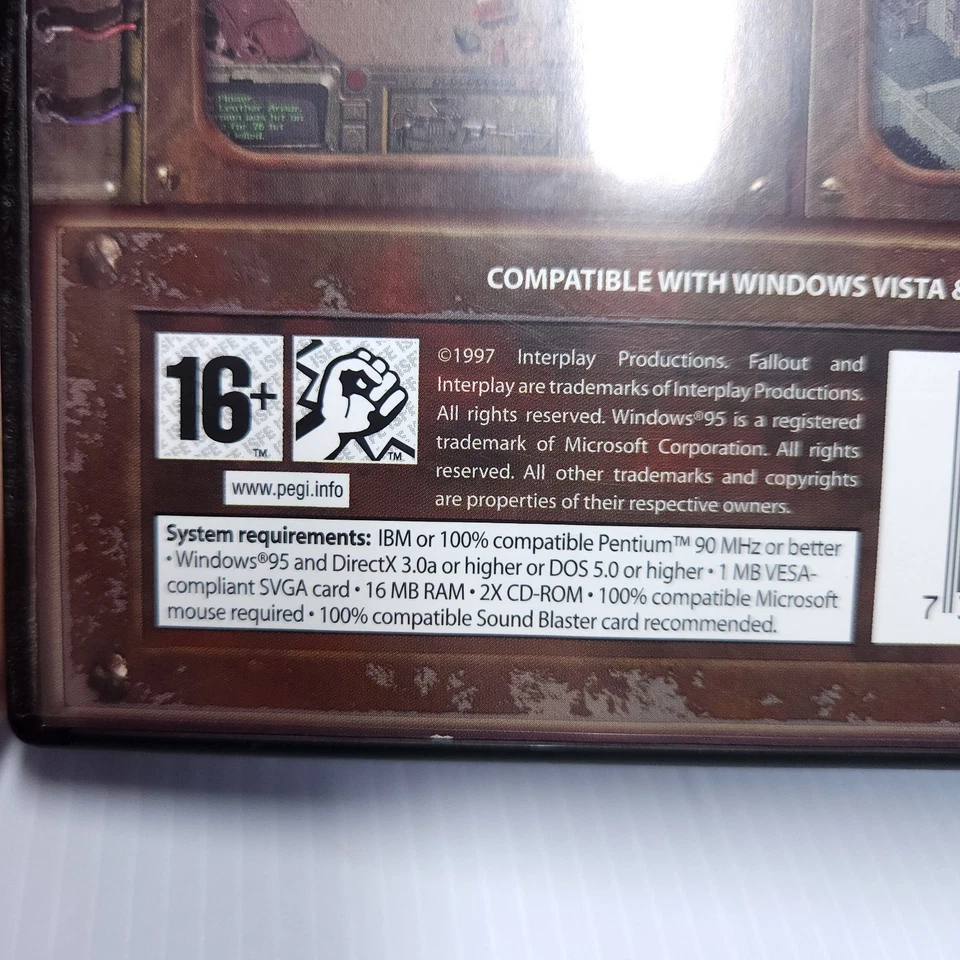 Fallout 1 : A Post Nuclear Role Playing Game PC CD-ROM Game - Image 3 of 4