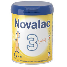 Novalac 3 Latte Crescita in Polvere 1-3 Anni Gusto Vaniglia Confezione da 800gr