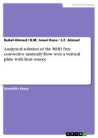 Rubel Ahmed (U. A.) | Analytical Solution Of The MHD Free Convective Unsteady...