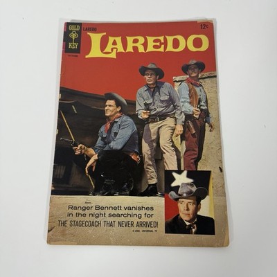 1966 Gold Key Laredo #1   TV Western Comic   Good Condition   Vintage