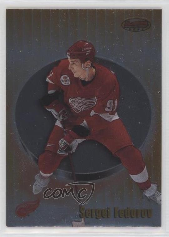 1998-99 Bowman's Best Sergei Fedorov #35 HOF 0ji1