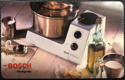 O 194 02.97 6 DM Bosch Small Home Appliances Comfort Plus Only 1000 Ex. New* Mint***
