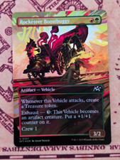 MTG Foil Rocketeer Boostbuggy Borderless Extended Aetherdrift NM