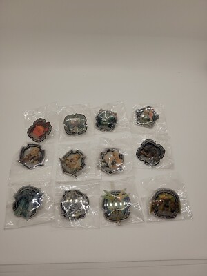 Final Fantasy Enamel Pins 2006 Square Enix Co.  Lot Of 12