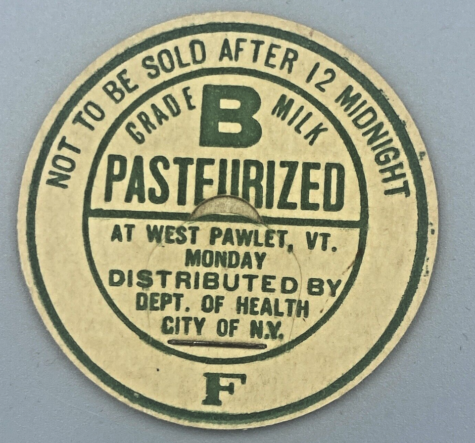 30 Vintage West Pawlet, VT Milk Bottle Caps VERMONT Dairy Farm eBay